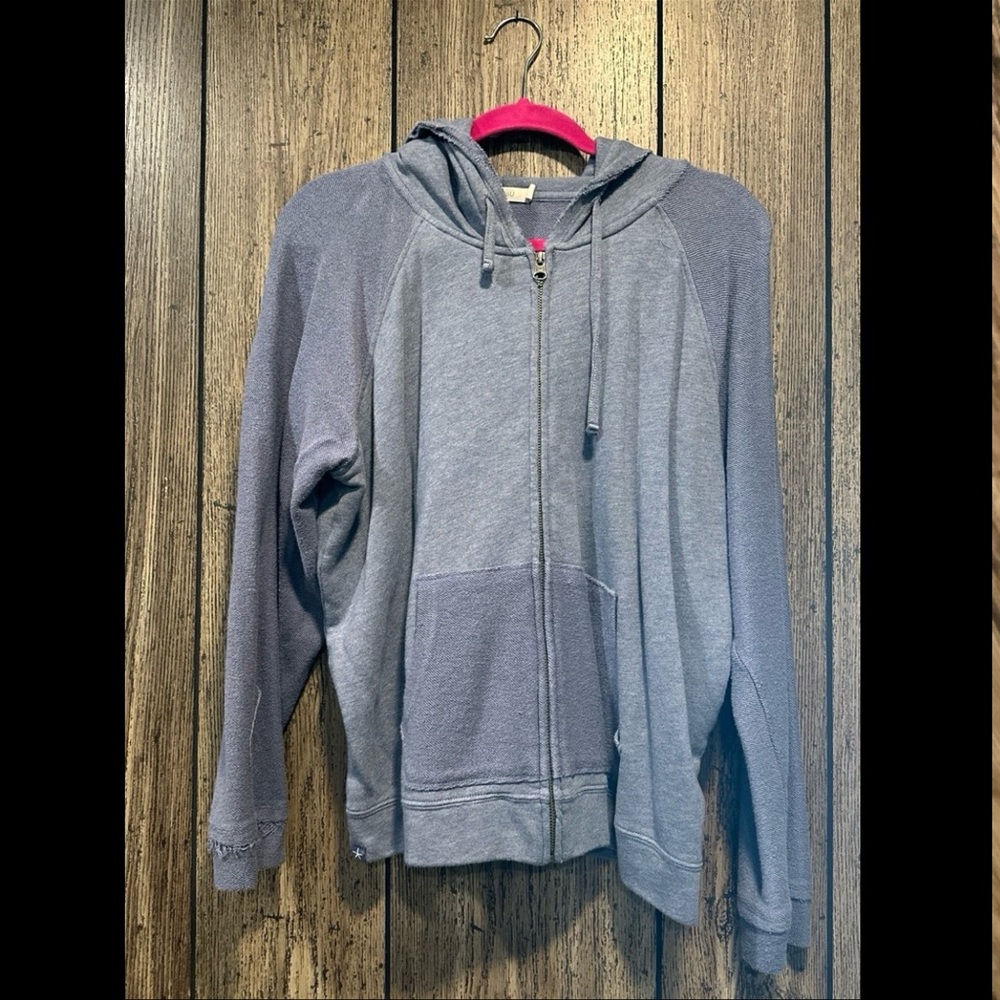 Barefoot dreams zip up hoodie